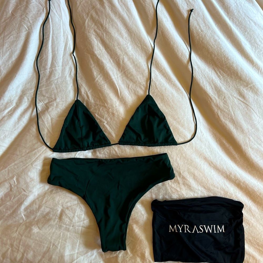 *sold* Myra Swim bikini set in Palm medium small